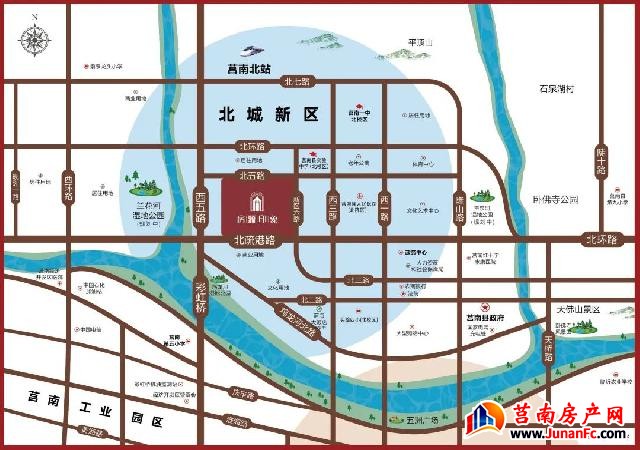 首页03资讯莒南北城新区,是莒南县未来的行政文化中心.